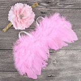 Newborn Photography Accessories Angel Wing Baby Photo Props Handmade Costumes For Infants Fotografia Crochet Costumes For Baby
