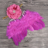 Newborn Photography Accessories Angel Wing Baby Photo Props Handmade Costumes For Infants Fotografia Crochet Costumes For Baby