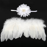 Newborn Photography Accessories Angel Wing Baby Photo Props Handmade Costumes For Infants Fotografia Crochet Costumes For Baby