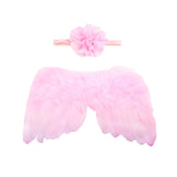 Newborn Photography Accessories Angel Wing Baby Photo Props Handmade Costumes For Infants Fotografia Crochet Costumes For Baby