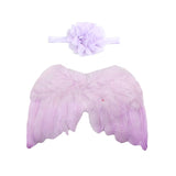 Newborn Photography Accessories Angel Wing Baby Photo Props Handmade Costumes For Infants Fotografia Crochet Costumes For Baby