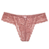 FINETOO Sexy Lace Thong Women G-String Panties Women Low Waist T-back Underwear Female Thongs Sexy Lingerie M-XL Underpants 2020