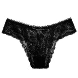 FINETOO Sexy Lace Thong Women G-String Panties Women Low Waist T-back Underwear Female Thongs Sexy Lingerie M-XL Underpants 2020