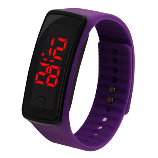 Children Watch Kids Led Sports Watches Women Silicone Electronic Digital Watch Student Wrist Bracelet for Boy and Girl Kol Saati