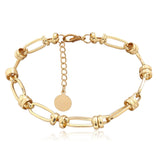 High Quality Punk Lock Choker Necklace Pendant Women Collar Statement Brand Gold Color Chunky Thick Chain Necklace Steampunk Men