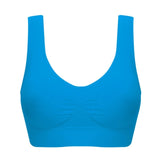 CINOON Bras For Women Underwear Sexy Lingerie Solid Bra Seamless Push Up Cotton Tops Bralette Brassiere Wireless Sports Vest