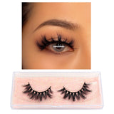 LEHUAMAO Makeup Mink Eyelashes 100% Cruelty free Handmade 3D Mink Lashes Full Strip Lashes Soft False Eyelashes Makeup Lashes