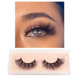 LEHUAMAO Makeup Mink Eyelashes 100% Cruelty free Handmade 3D Mink Lashes Full Strip Lashes Soft False Eyelashes Makeup Lashes