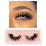 LEHUAMAO Makeup Mink Eyelashes 100% Cruelty free Handmade 3D Mink Lashes Full Strip Lashes Soft False Eyelashes Makeup Lashes