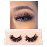 LEHUAMAO Makeup Mink Eyelashes 100% Cruelty free Handmade 3D Mink Lashes Full Strip Lashes Soft False Eyelashes Makeup Lashes