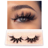 LEHUAMAO Makeup Mink Eyelashes 100% Cruelty free Handmade 3D Mink Lashes Full Strip Lashes Soft False Eyelashes Makeup Lashes