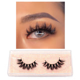 LEHUAMAO Makeup Mink Eyelashes 100% Cruelty free Handmade 3D Mink Lashes Full Strip Lashes Soft False Eyelashes Makeup Lashes