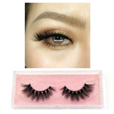 LEHUAMAO Makeup Mink Eyelashes 100% Cruelty free Handmade 3D Mink Lashes Full Strip Lashes Soft False Eyelashes Makeup Lashes