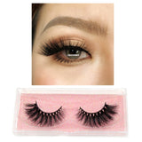 LEHUAMAO Makeup Mink Eyelashes 100% Cruelty free Handmade 3D Mink Lashes Full Strip Lashes Soft False Eyelashes Makeup Lashes