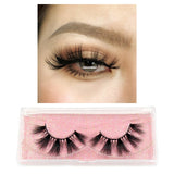 LEHUAMAO Makeup Mink Eyelashes 100% Cruelty free Handmade 3D Mink Lashes Full Strip Lashes Soft False Eyelashes Makeup Lashes