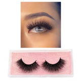 LEHUAMAO Makeup Mink Eyelashes 100% Cruelty free Handmade 3D Mink Lashes Full Strip Lashes Soft False Eyelashes Makeup Lashes