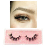 LEHUAMAO Makeup Mink Eyelashes 100% Cruelty free Handmade 3D Mink Lashes Full Strip Lashes Soft False Eyelashes Makeup Lashes