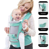 Dropshipping Ergonomic Baby Carrier 0-36M Baby Hipseat Carrier Front Facing  Kangaroo Baby Wrap Sling for Baby Travel