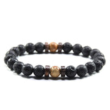 Men Bracelet Natural Moonstone Bead Tibetan Buddha Bracelet chakra Lava Stone Diffuser Bracelets Men Jewelry gift Drop Shipping
