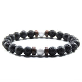 Men Bracelet Natural Moonstone Bead Tibetan Buddha Bracelet chakra Lava Stone Diffuser Bracelets Men Jewelry gift Drop Shipping