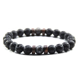 Men Bracelet Natural Moonstone Bead Tibetan Buddha Bracelet chakra Lava Stone Diffuser Bracelets Men Jewelry gift Drop Shipping