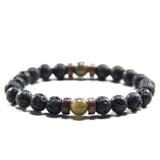 Men Bracelet Natural Moonstone Bead Tibetan Buddha Bracelet chakra Lava Stone Diffuser Bracelets Men Jewelry gift Drop Shipping