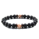 Men Bracelet Natural Moonstone Bead Tibetan Buddha Bracelet chakra Lava Stone Diffuser Bracelets Men Jewelry gift Drop Shipping