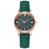 Men Women Leather Strap Line Analog Quartz Ladies Wrist Watches Fashion Watch Women's Watches Brand Luxury Watch