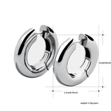 Women CZ Rainbow Earrings Cubic Zirconia Ear Cuff Set for Female Trendy Gold Huggie Clip on Earrings Earcuff Crystal Jewelry