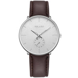 Minimalist Mens Fashion Casual Watches for Men Business Clock Male Stainless Steel Mesh Belt Simple Quartz Watch reloj hombre
