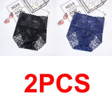 M-XXXL Women High Waist Lace Panties Sexy Underwear Women Floral Transparent Lingerie Female Briefs Underpants Plus Size Pantys