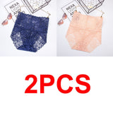 M-XXXL Women High Waist Lace Panties Sexy Underwear Women Floral Transparent Lingerie Female Briefs Underpants Plus Size Pantys
