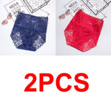 M-XXXL Women High Waist Lace Panties Sexy Underwear Women Floral Transparent Lingerie Female Briefs Underpants Plus Size Pantys