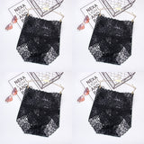 M-XXXL Women High Waist Lace Panties Sexy Underwear Women Floral Transparent Lingerie Female Briefs Underpants Plus Size Pantys