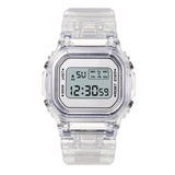 Men's Business Electronic Watch Simple Luxury Silicone Buckle Sport Men Watch Women Relogio Masculino Digital Clock Reloj Hombre