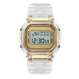 Men's Business Electronic Watch Simple Luxury Silicone Buckle Sport Men Watch Women Relogio Masculino Digital Clock Reloj Hombre