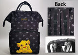 Disney Diaper Bag Backpack For Moms Baby Bag Maternity For Baby Care Nappy Bag Travel Stroller USB Heating Send Free 1Piar Hooks