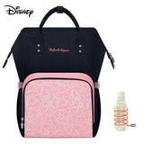 Disney Diaper Bag Backpack For Moms Baby Bag Maternity For Baby Care Nappy Bag Travel Stroller USB Heating Send Free 1Piar Hooks