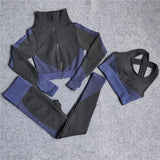 Women Thickness Seamless Yoga Set Sportswear Fitness Sport Gym Running Yoga Suit 2Pcs Sports Bra+Leggings Outfit Suit Activewear