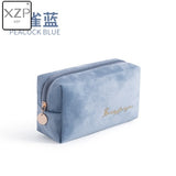 XZP Multifunction Travel Cosmetic Bag Women Makeup Bags Toiletries Organizer Solid Color Female Storage Make Up Case Necessaries