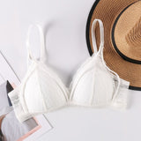 Cotton Underwear Seamless Sports Bra Comfort Breathable Wild Solid Color Bras Sexy Lingerie Women's Intimates