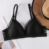 Cotton Underwear Seamless Sports Bra Comfort Breathable Wild Solid Color Bras Sexy Lingerie Women's Intimates