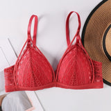 Cotton Underwear Seamless Sports Bra Comfort Breathable Wild Solid Color Bras Sexy Lingerie Women's Intimates