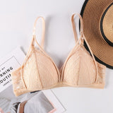 Cotton Underwear Seamless Sports Bra Comfort Breathable Wild Solid Color Bras Sexy Lingerie Women's Intimates