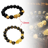 Brave Troops Beads PIXIU Bracelet for Women Men Beads Couple Bracelet Bring Lucky Brave Wealth Feng Shui Bracelets