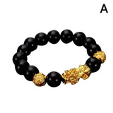 Brave Troops Beads PIXIU Bracelet for Women Men Beads Couple Bracelet Bring Lucky Brave Wealth Feng Shui Bracelets