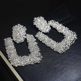 Trend Simulation Pearl Long Earrings Female White Round Pearl Wedding Pendant Earrings Fashion Korean Jewelry Earrings