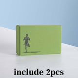 USA,France,Spain,Russia local dropship EVA yoga block foam brick black Stretching Aid Gym Pilates for Exercise Fitness