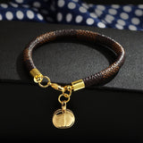 New Fashion Leather Bracelet Simple All-Match OL Women Bracelet For Women Femme New Hand Cuff Bag Love Pendant Bracelet Jewelry
