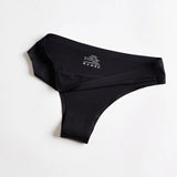 Modal Sexy G String Thongs For Women Low Waist Panties Ladies' Seamless Underwear Ice Silk Women's Briefs Lingerie Underpants